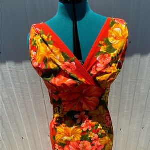 Vintage Hawaiian Togs Hostess Gown